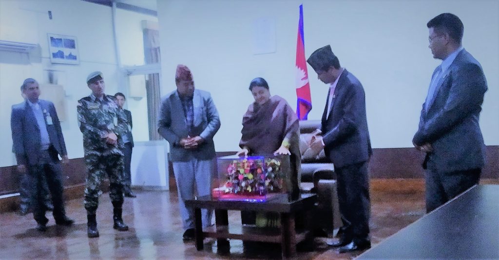 सम्माननिय राष्ट्रपति समक्ष रानाथारु समुदायके अन्य जाति सरह सेवा सुबिधाको माग ,नेराथास