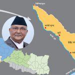 लिम्पियाधुरासहितको नेपालको नक्सा