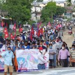 धनगढीमा प्रधामन्त्री ओलीको पक्षमा प्रदर्शन