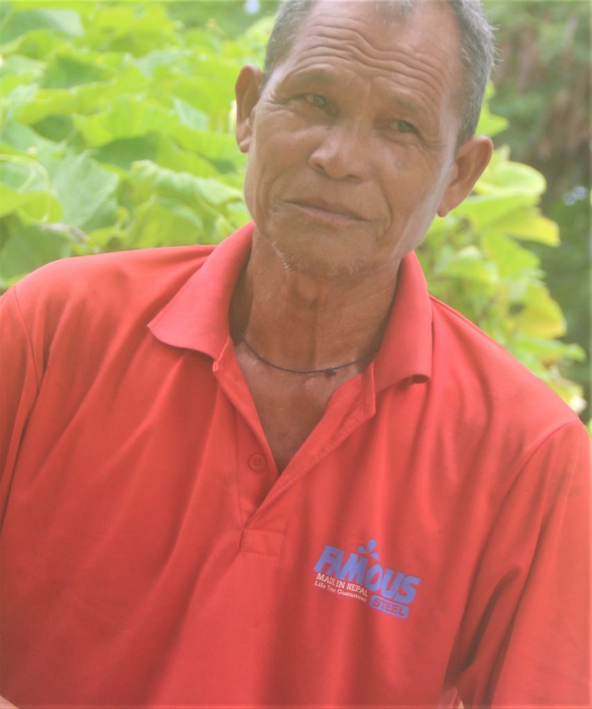 सिरय घैलना देबय निकरय कन्हैय कि जन्माैटी ,  माेढीँ माेली राना