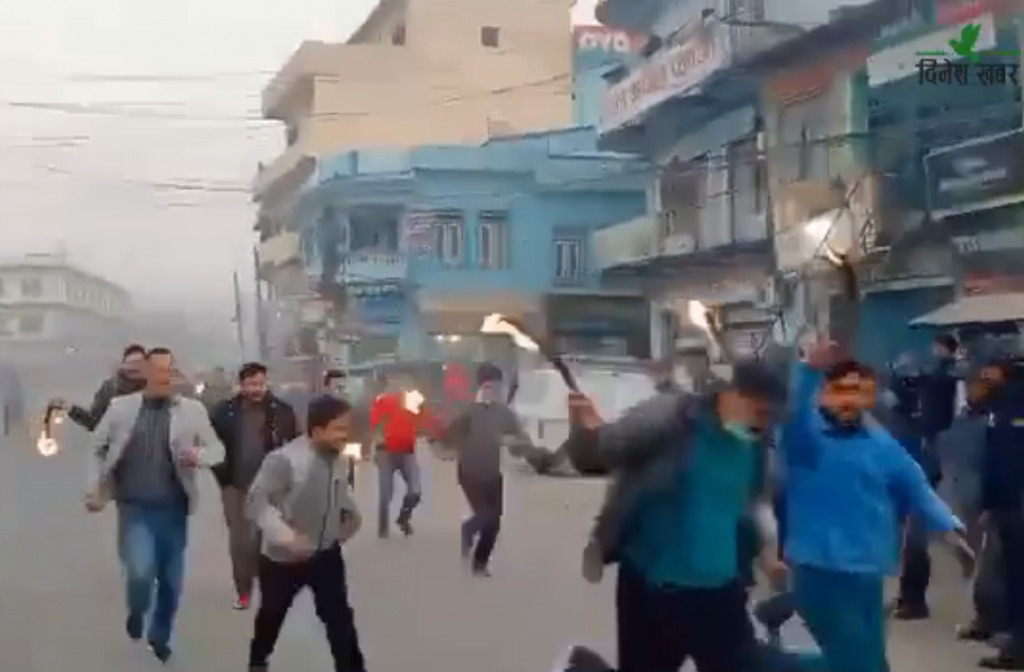 प्रधानमन्त्रीको बिरोधमा कैलालीकाे धनगढीमा राके जुलुस