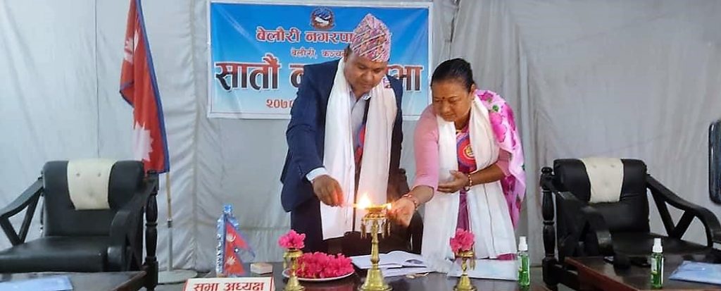 बेलौरी नगरपालिकाले अगामि आर्थिक बर्षकाे लागि ८१ करोड ७० लाख बजेट