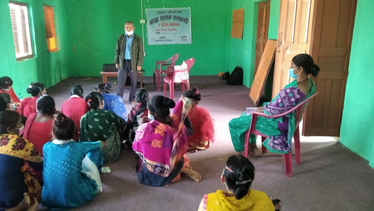 बाख्रापालन सम्वन्धि २ दिने तालिम सम्पन्न