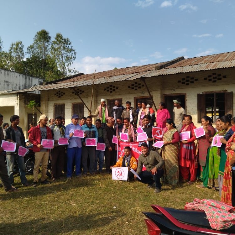 बेलौरी ३ मे नेकपा माओवादीक वडा सम्मेलन निभटो