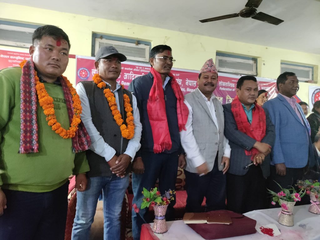 सुदुरपश्चिम लोकतान्त्रिक आदिवासी जनजाति महासंघकाे प्रदेश अध्यक्षमा माेती राना