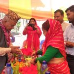 सामाजिक बिकास राज्यमन्त्री रैका लाई गोदबारीमा अभिनन्दन