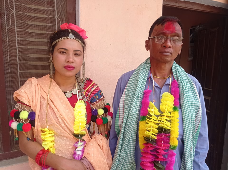 ने.क.पा. एमाले तर्फबाट गाउँ प्रमुखका लागि निर्मल राना र उपप्रमुख्मा सपना चौधरी रानाको उम्मेदवारी दर्ता