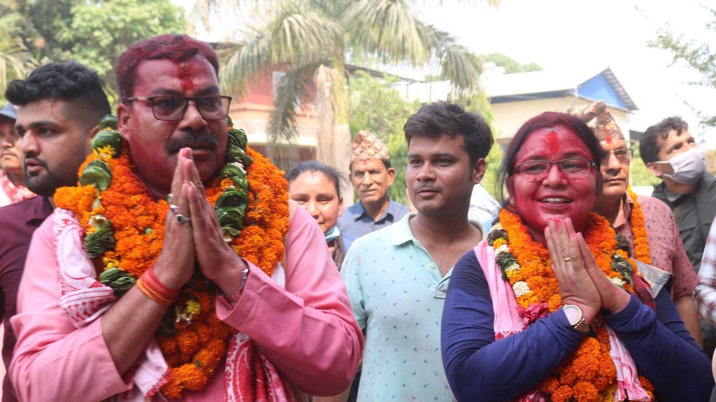 गठबन्धनबाट मेयरमा वड र उपमेयरमा अधिकारीकाे उम्मेदवारी