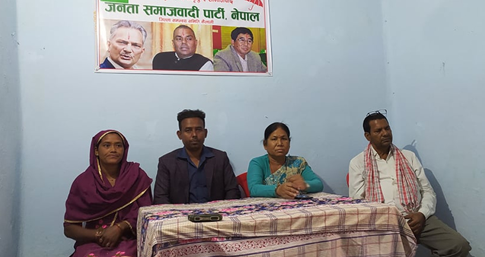 जसपाबाट धनगढीको मेयर  कविन्द्र र उपमेयरमा नन्दकली