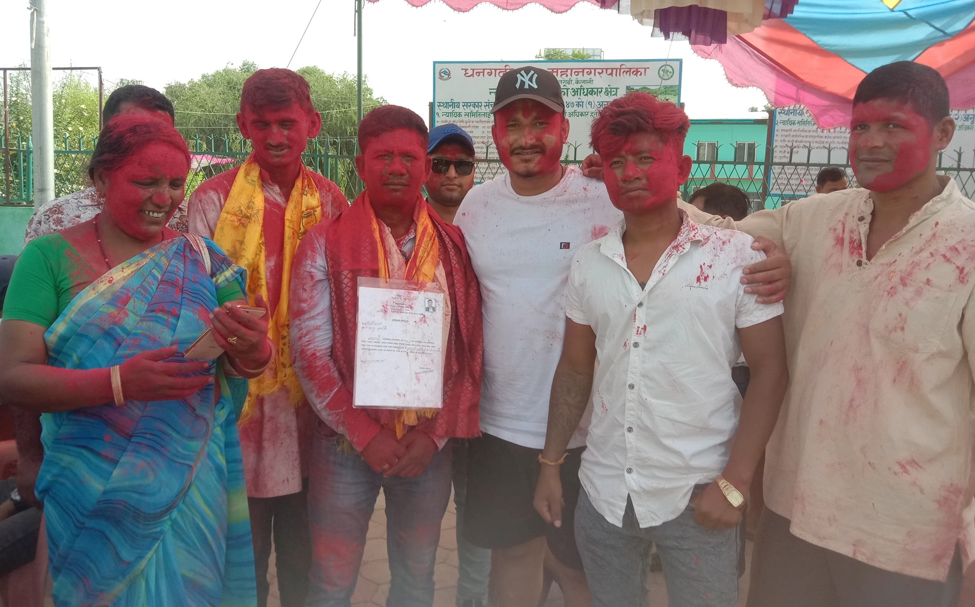 धनगढी ७ काे वडाध्यक्षमा नेकपा एमालेका माेती राना विजय