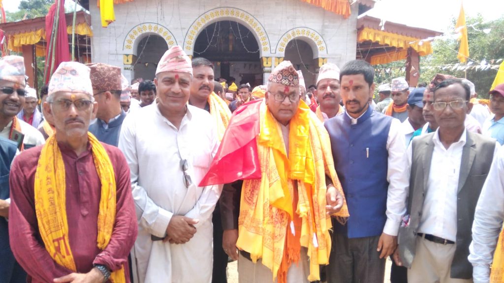 सामाजिक राज्यमन्त्री रैकालाई डोटीमा सम्ममन अभिनन्दन