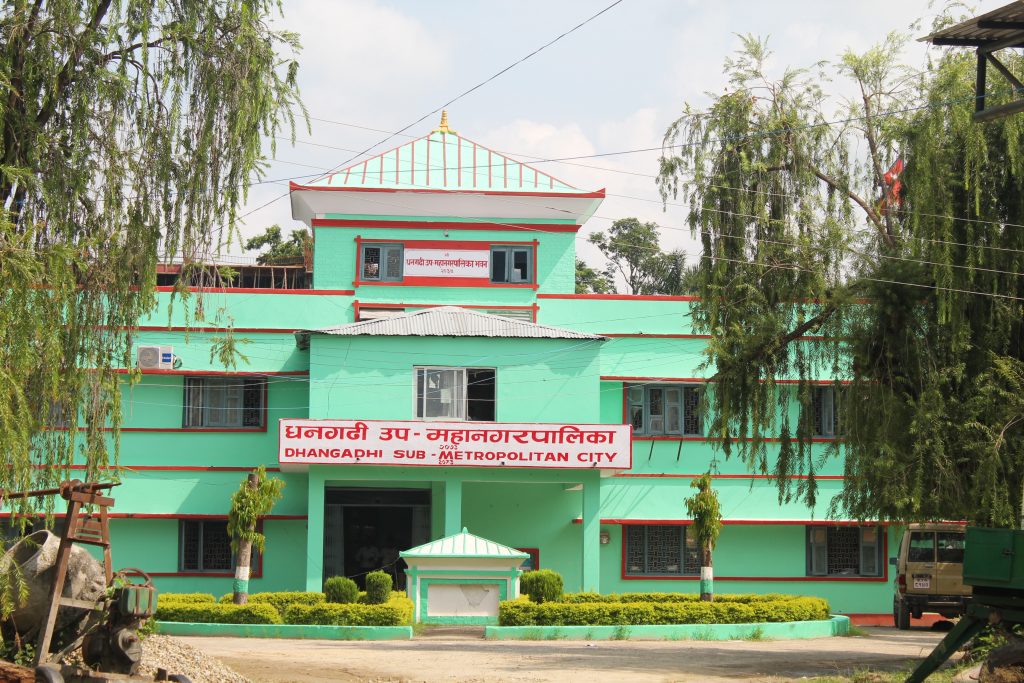 धनगढी उपमहानगरपालिकामे कुला नाली सफा करन्के पालिका सबेय वडाके ताँहि बजेट विनियोजन