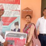 लालझाडी गाउपालिकाले फोटोकॉपी मशीन तथा प्रिन्टर हस्तांतरण