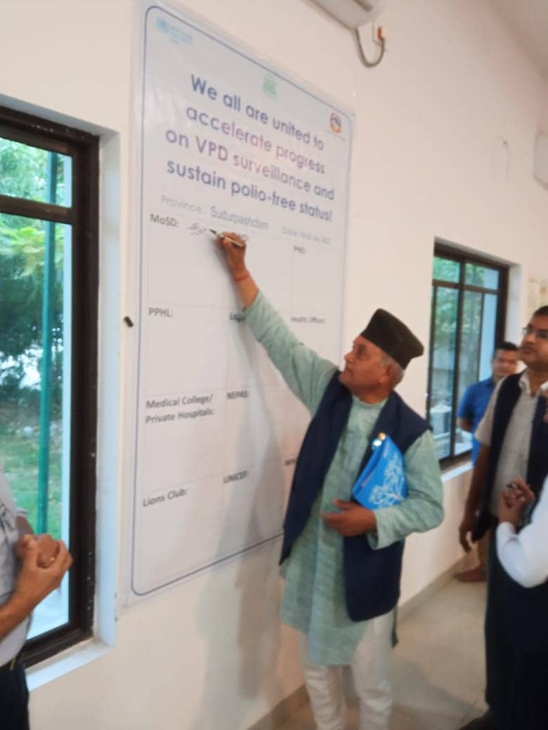 स्वास्थ र स्वच्छ सुन्दर सुदूरपश्चिम प्रदेश बनाउने अभियानमा छौँ : राज्यमन्त्री रैका