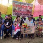 पुनर्वासमा रानाथारु महिलाहरुले भव्यताका साथ मनाए तिज, भिडियाे सहित