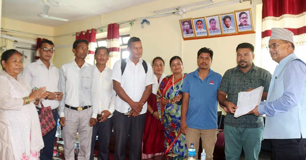 तिज पर्वको सार्वजनिक विदा सम्बन्धमा ज्ञापनपत्र