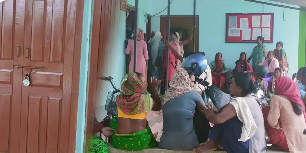 धनगढी उप–महानगरपालिका वडा नम्बर १० मा लागेको ताला खुल्यो