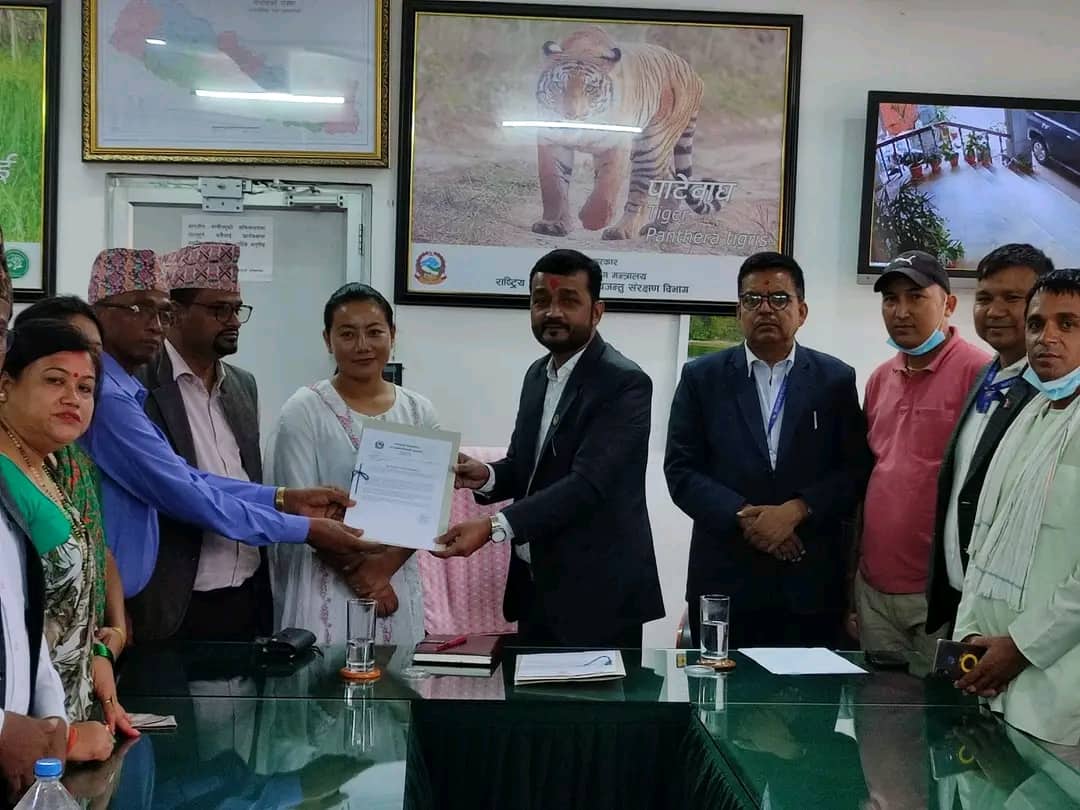 पुर्व खानेपानी मन्त्री बिना मगरको नेतृत्वमा   कञ्चनपुर क्षेत्र १ को सम्बृद्धि र विकासका लागि डेलिगेशन