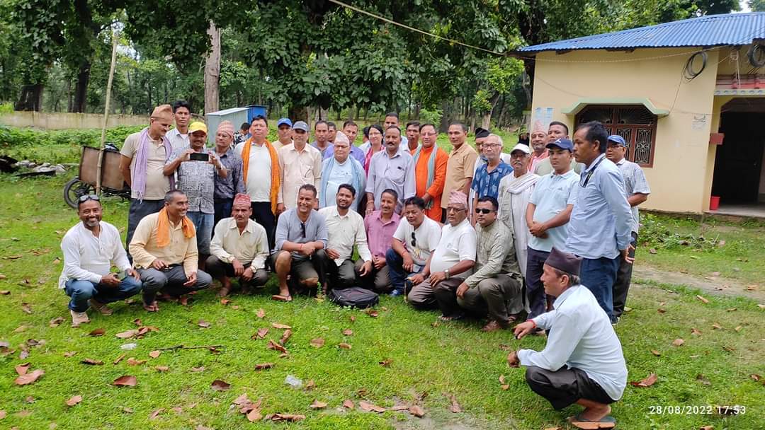 कञ्चनपुर क्षेत्र नं.१ मा देउबा समुहले आगामी निर्वाचन बारे छलफल भेला सम्पन्न गर्यो