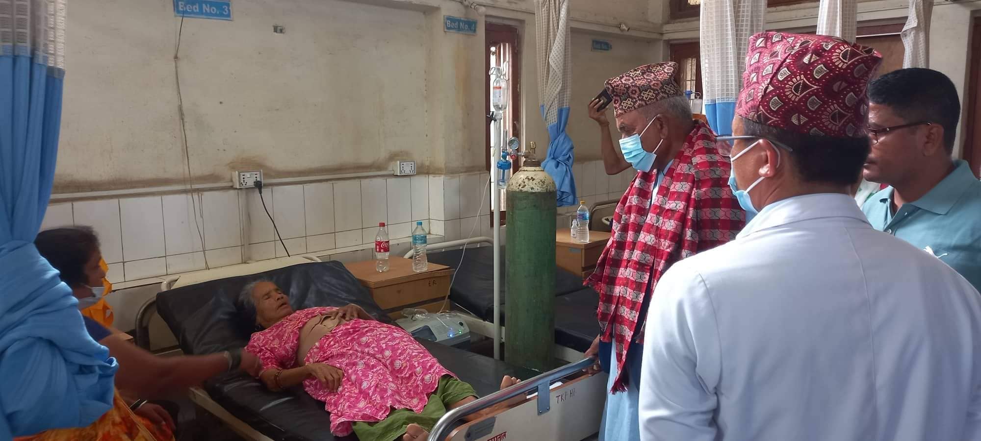 राज्यमन्त्री रैका द्वारा सिकलसेल एनिमिया परीक्षण तत्काल शुरु गर्न टिकापुर अस्पताललाई निर्देशन