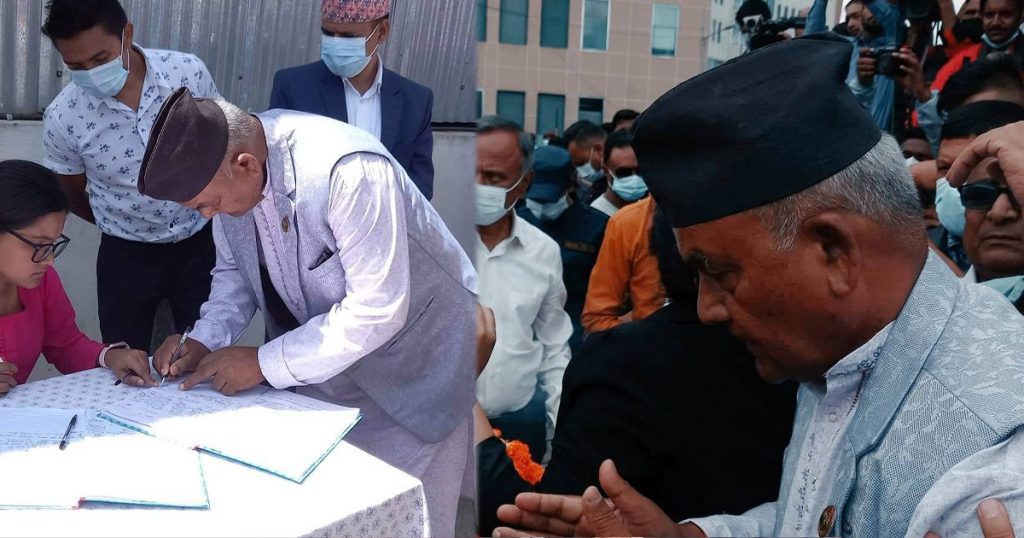 नेता प्रदिप गिरीको निधन प्रति राज्यमन्त्री रैका द्घारा दु:ख ब्यक्त