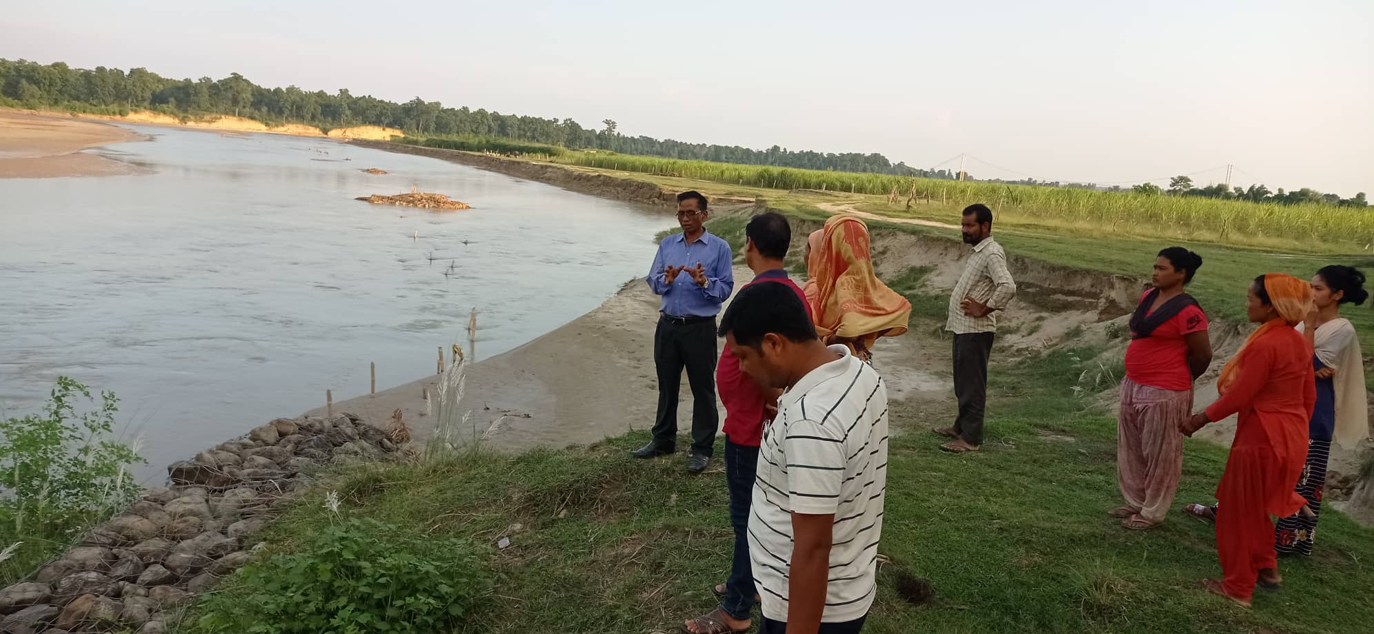 लालझाडी गा.पा.द्वारा दोदा नदी मा अनुगमन