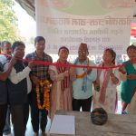 लालझाडी ६ चाँन्देवमा बाम लोकतान्त्रिक गठबन्धन सम्पर्क कार्यालय उद्घाटन