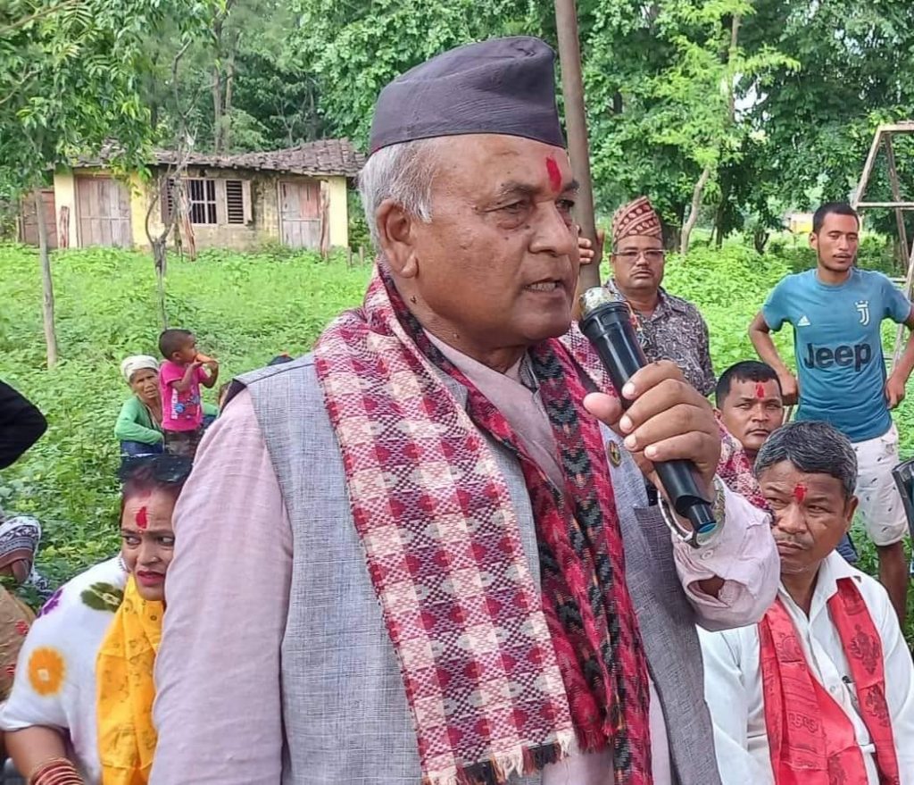 राज्यमन्त्री रैका द्वारा छठ पर्व को शुभकामना ब्यक्त