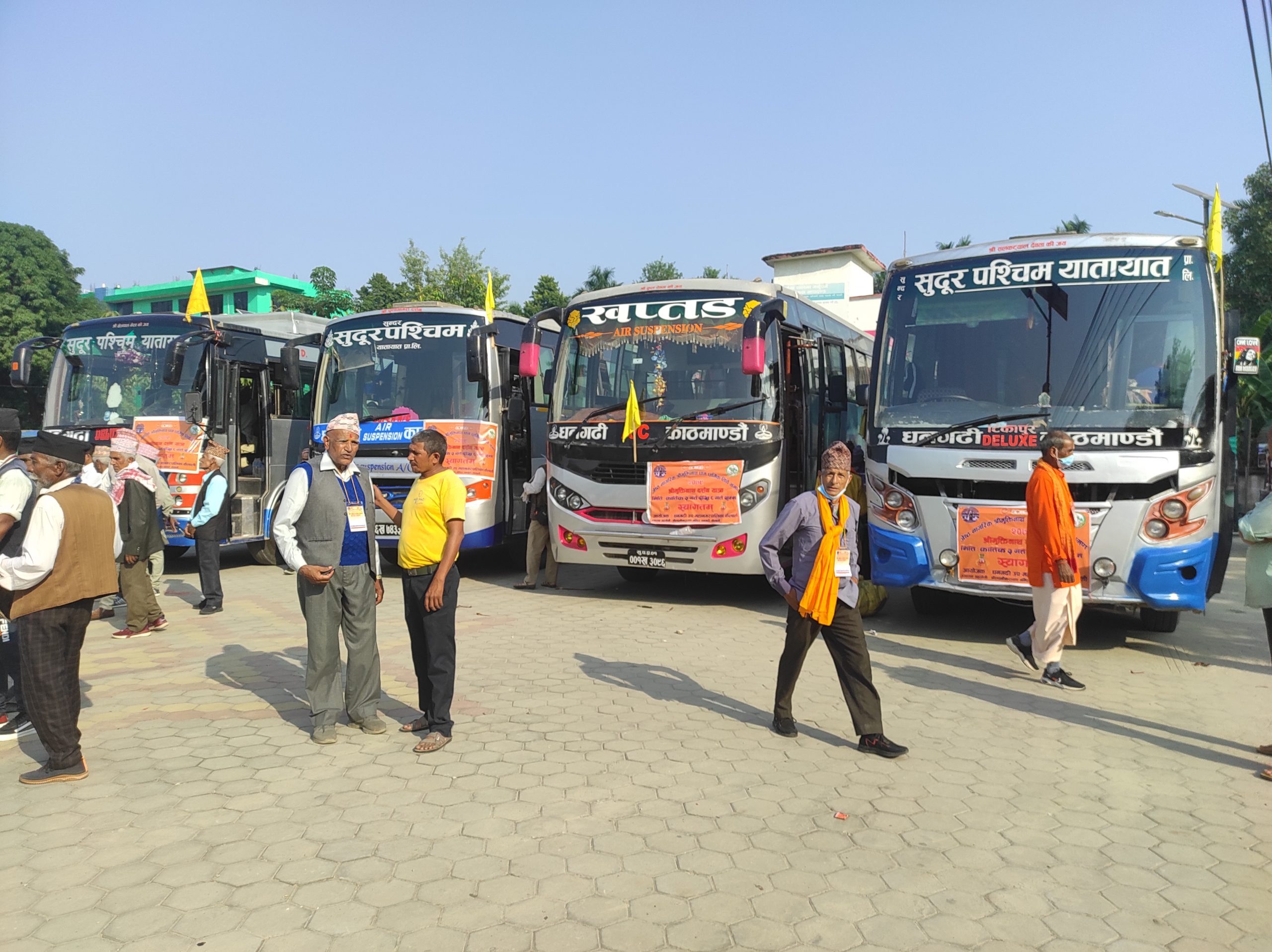 ६८ वर्षमाथिका नागरिकलाई मुक्तिनाथ दर्शनको लागि पठायो धनगढी उपमहानगरपालिकाले