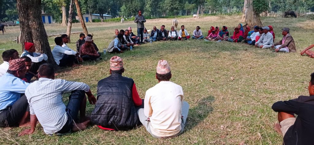 लालझाडीमा लोकतान्त्रिक बाम गठबन्धनको दलित मुक्ति मोर्चा र संघ  प्रचार प्रसार समिति गठन