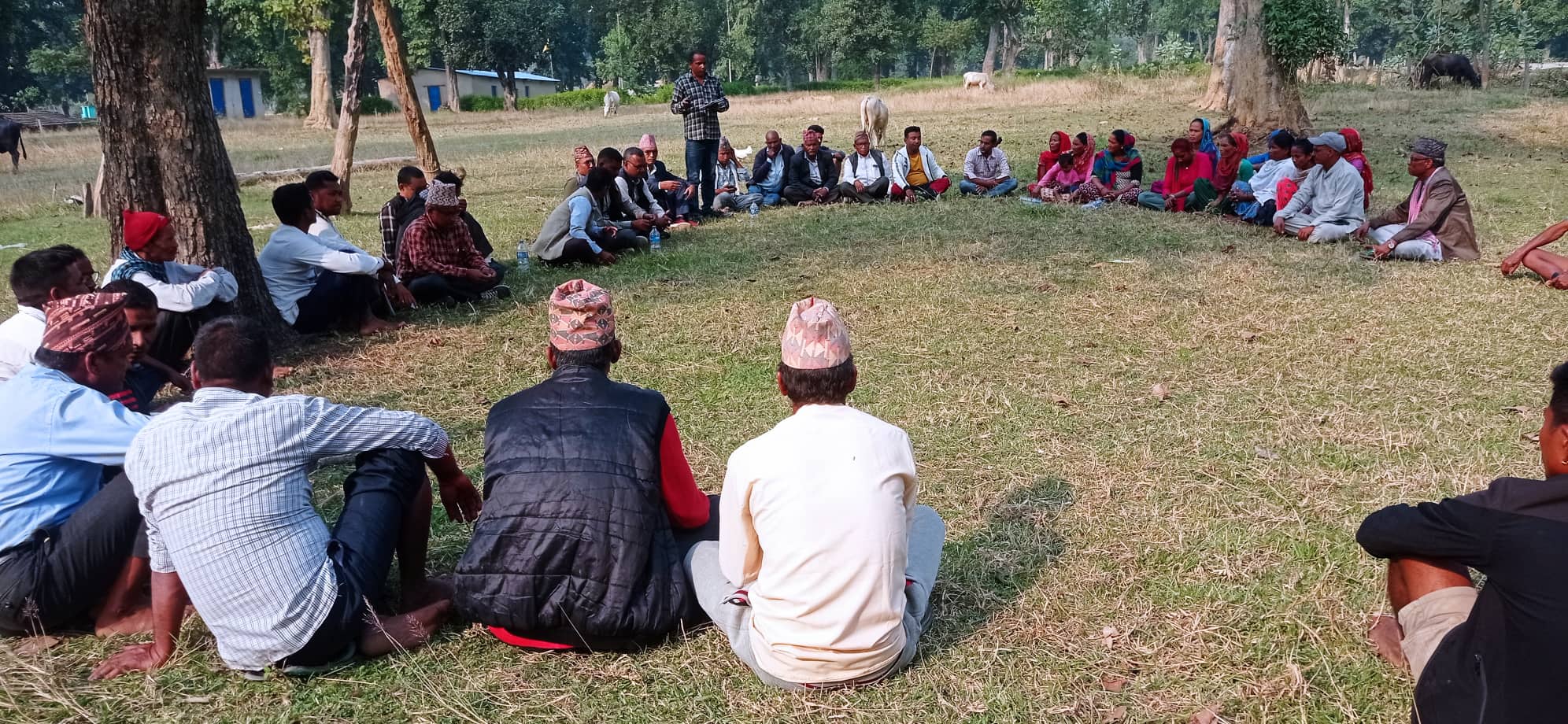 लालझाडीमा लोकतान्त्रिक बाम गठबन्धनको दलित मुक्ति मोर्चा र संघ  प्रचार प्रसार समिति गठन