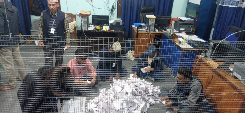 कञ्चनपुर १ मा मतगणना सुरु