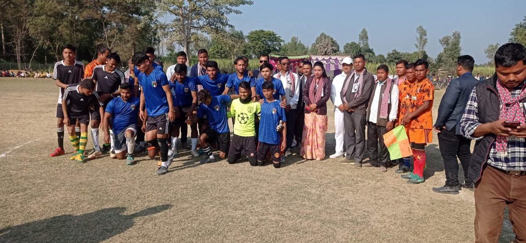 लालझाडीमा खुल्ला फुटबल प्रतियोगिता सम्पन्न