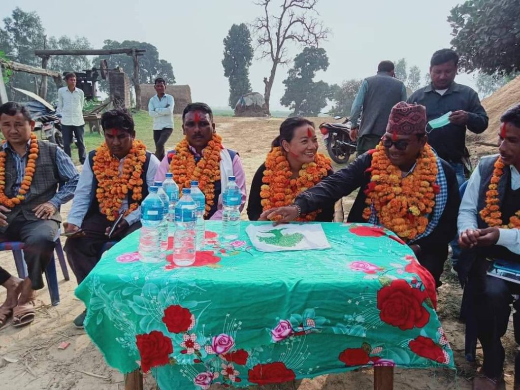 कञ्चनपुर क्षेत्र १ मा बाम लोकतान्त्रिक गठबन्धनको घरदैलो
