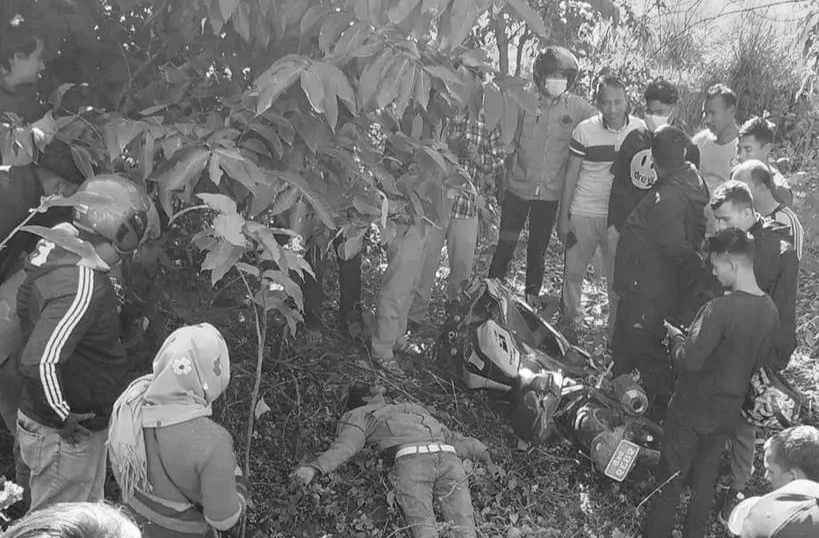 कञ्चनपुरको अर्जुनीमा मोटरसाइकल अनियन्त्रित भएर दुर्घटना हुँदा युवाको मृत्यु