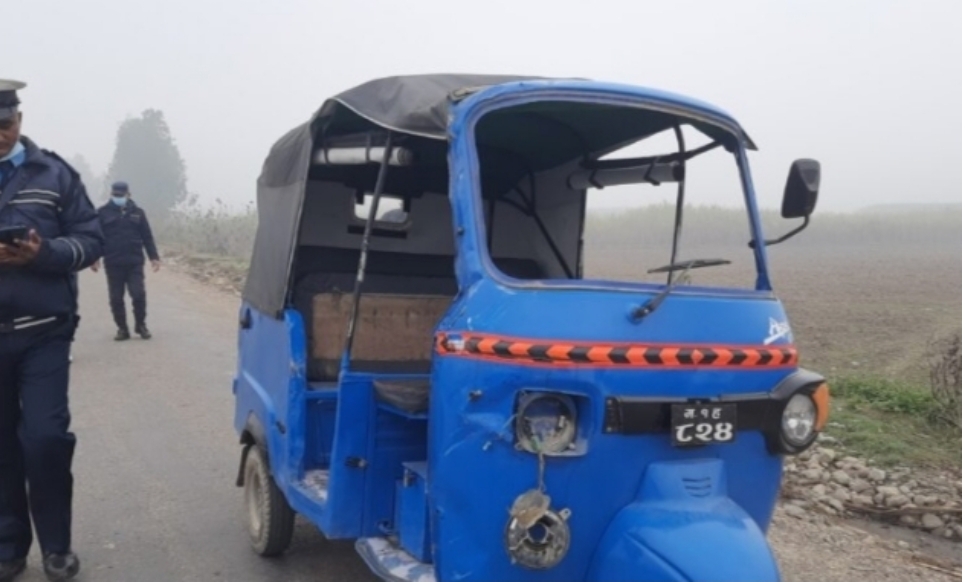 सडक दुर्घटना परी पुनर्वासमा १ जनाको मृत्यु