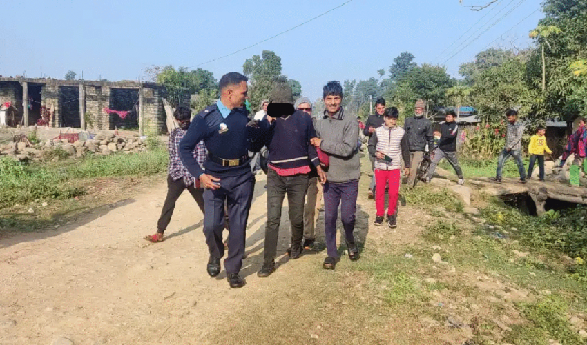 कैलालीमा बन्चरो प्रहार गरि आमाको हत्या