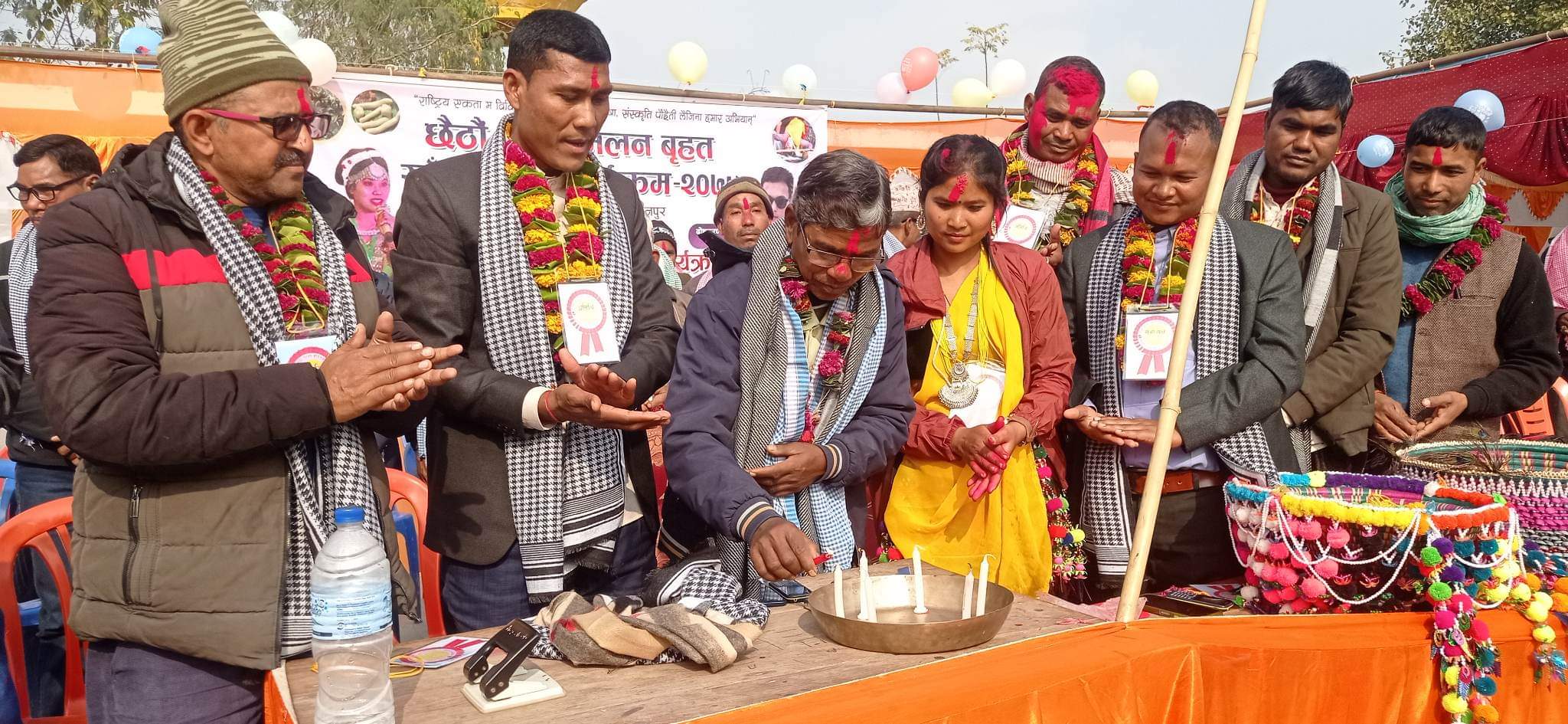 लालझाडी मा छैटौं माघी मिलन बृहत साँस्कृतिक कार्यक्रम सम्पन्न