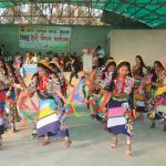 थारू क्षेत्र भारत गाव निझाेटा मे अन्तराष्ट्रिय थारु होली मिलन समारोह एवं होली प्रतियोगिता