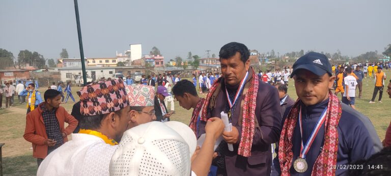 १३ औं राष्टपति जिल्ला स्तरीय रनिंगशिल्ड शुरू