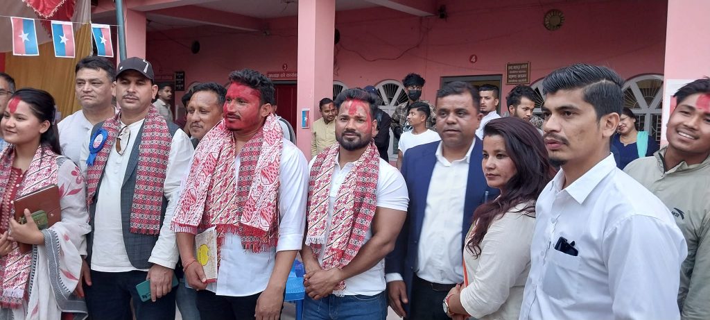 राष्ट्रिय युवा संघ नेपालको नगर अध्यक्षमा नाथ