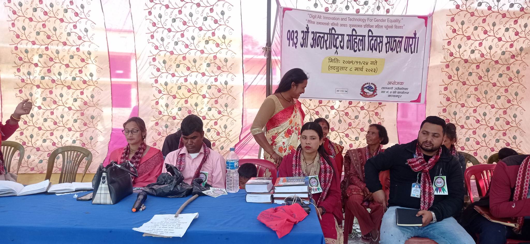 ११३ औं अन्तरा्ट्रिय नारी दिवश लालझाडीमा भव्यताका साथ मनाईयो