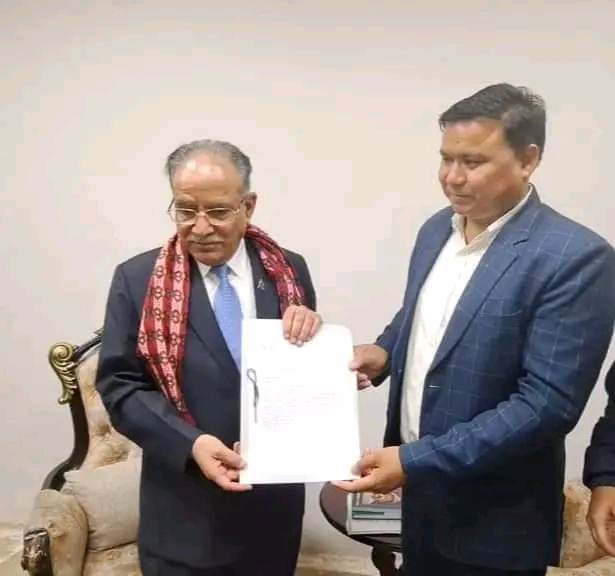 प्रधानमन्त्री प्रचण्डलाई बेलौरी नगरपालिकाको ज्ञापन पत्र, बेलौरी नाका विस्तारकाे माग