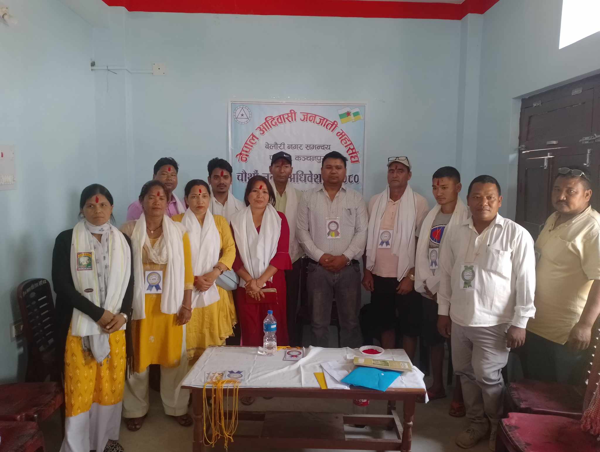 बेलौरी नगरपालिकामा नेपाल आदिवासी जनजाती महासंघको चौथो नगर अधिवेशन सम्पन्न, अध्यक्षमा कृष्ण चौधरी चयन