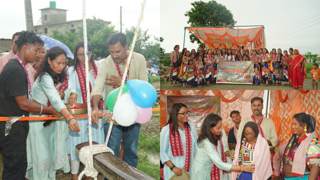 धनगढीको राजपुर गाउँमा सामनको डोला उद्दघाटन, उप प्रमुख कन्दकला राना