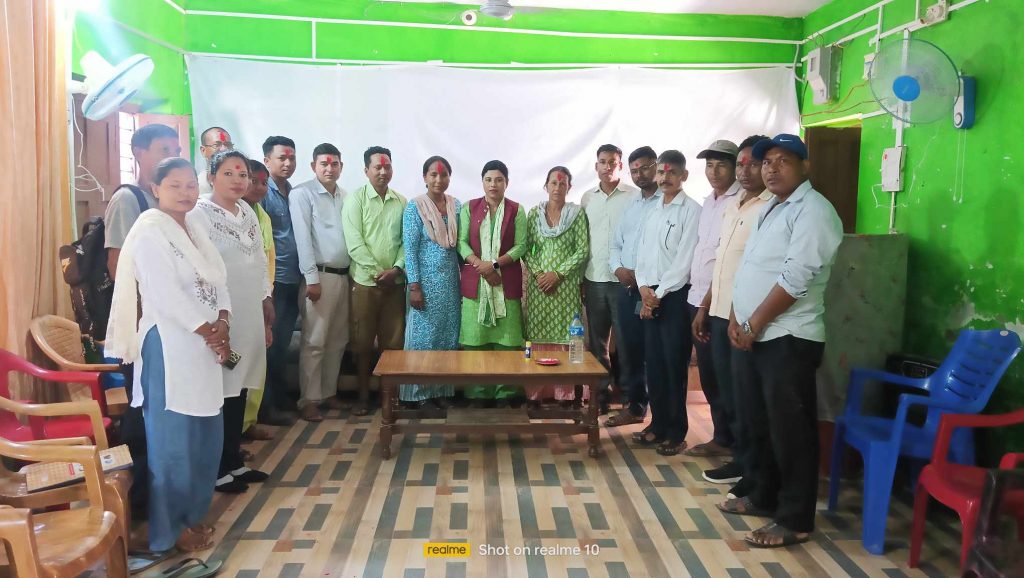 लालझाडी सहकारी समन्वय समितिमा गोमती राना सर्वसम्मत चयन