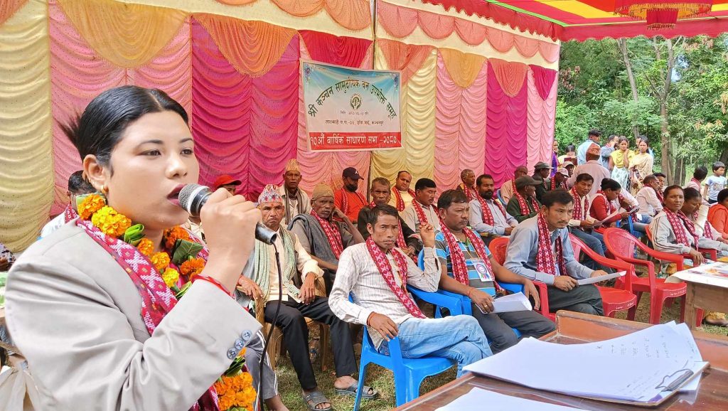 १०औं वार्षिक साधारण सभा लालझाडीमा सम्पन्न