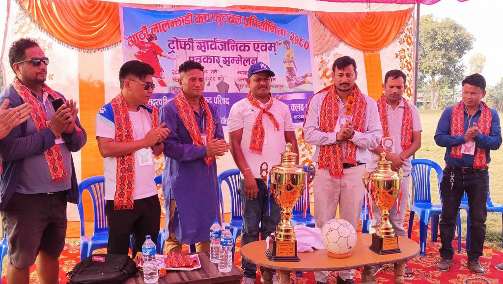 कञ्चनपुरमा सर्वाधिक धनराशीकाे लालझाडी कप फुटबल प्रतियोगिता हुने