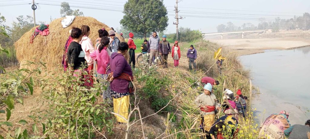 MPDS को सहयोगमा लालबोझीका स्थानीय द्घारा बृहत बृक्षारोपण