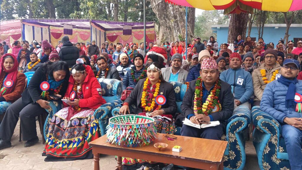 वाणिकाे खुला मञ्चमा माघी कार्यक्रम , थारु परिकार र कृषि प्रर्दशनी